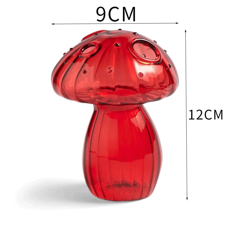 Vase Champignon en Verre