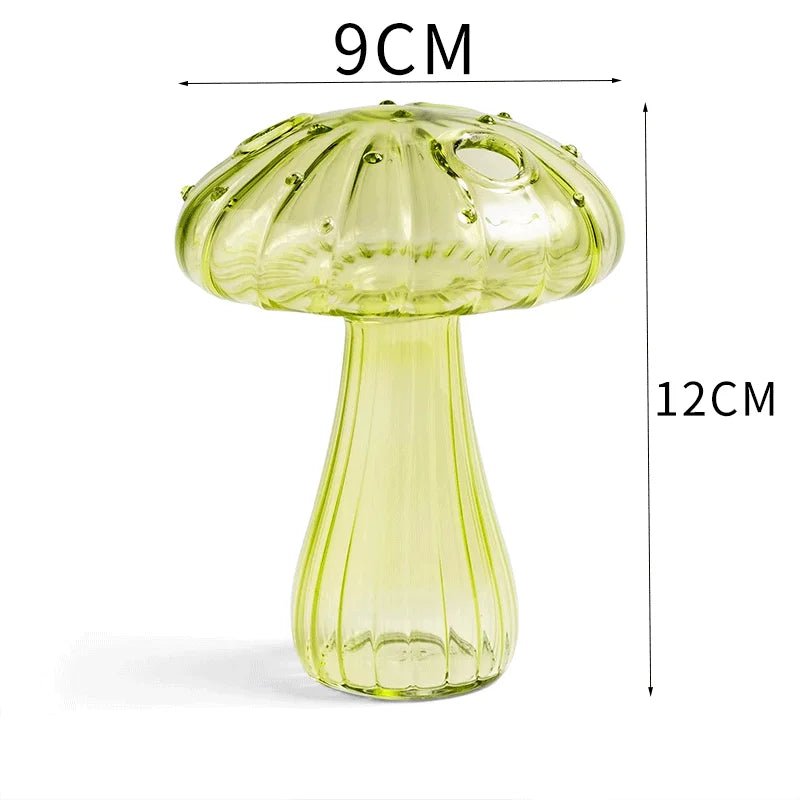 Vase Champignon en Verre