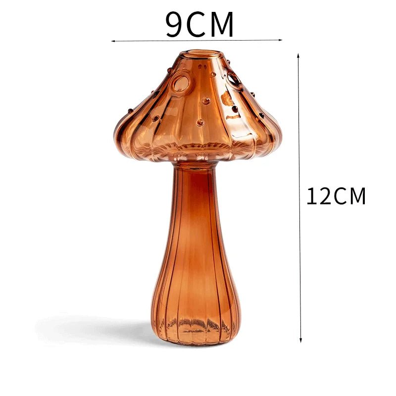 Vase Champignon en Verre