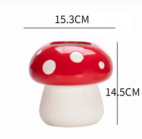 Vase Champignon Noir