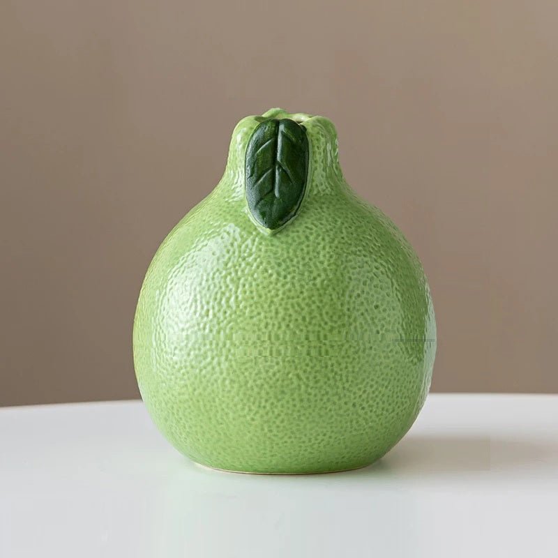 Vase Citron Vert Harmonieux