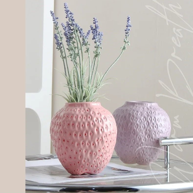 Vase Fraise Violet