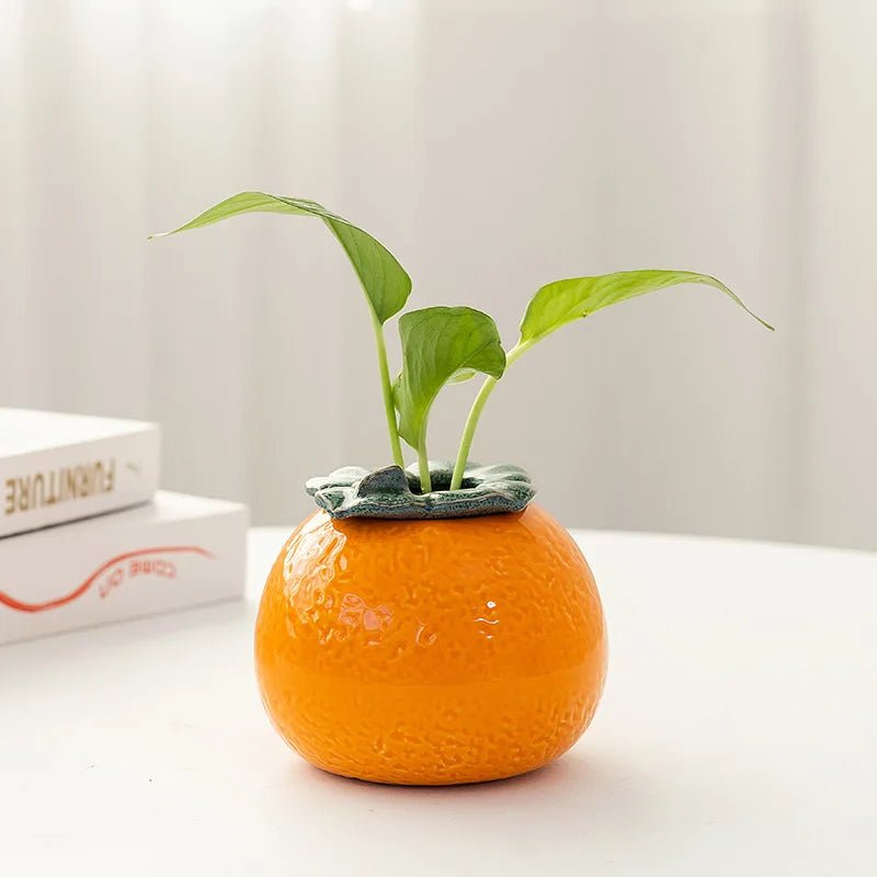 Vase Orange Juteuse