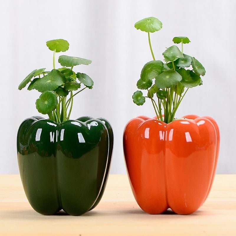 Vase Poivron Vert