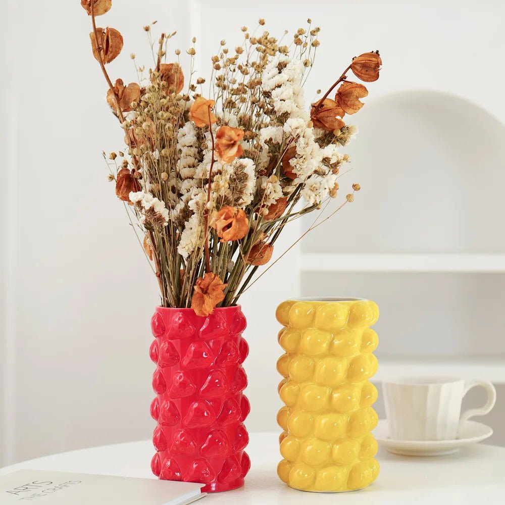 Vase Tube Fraise